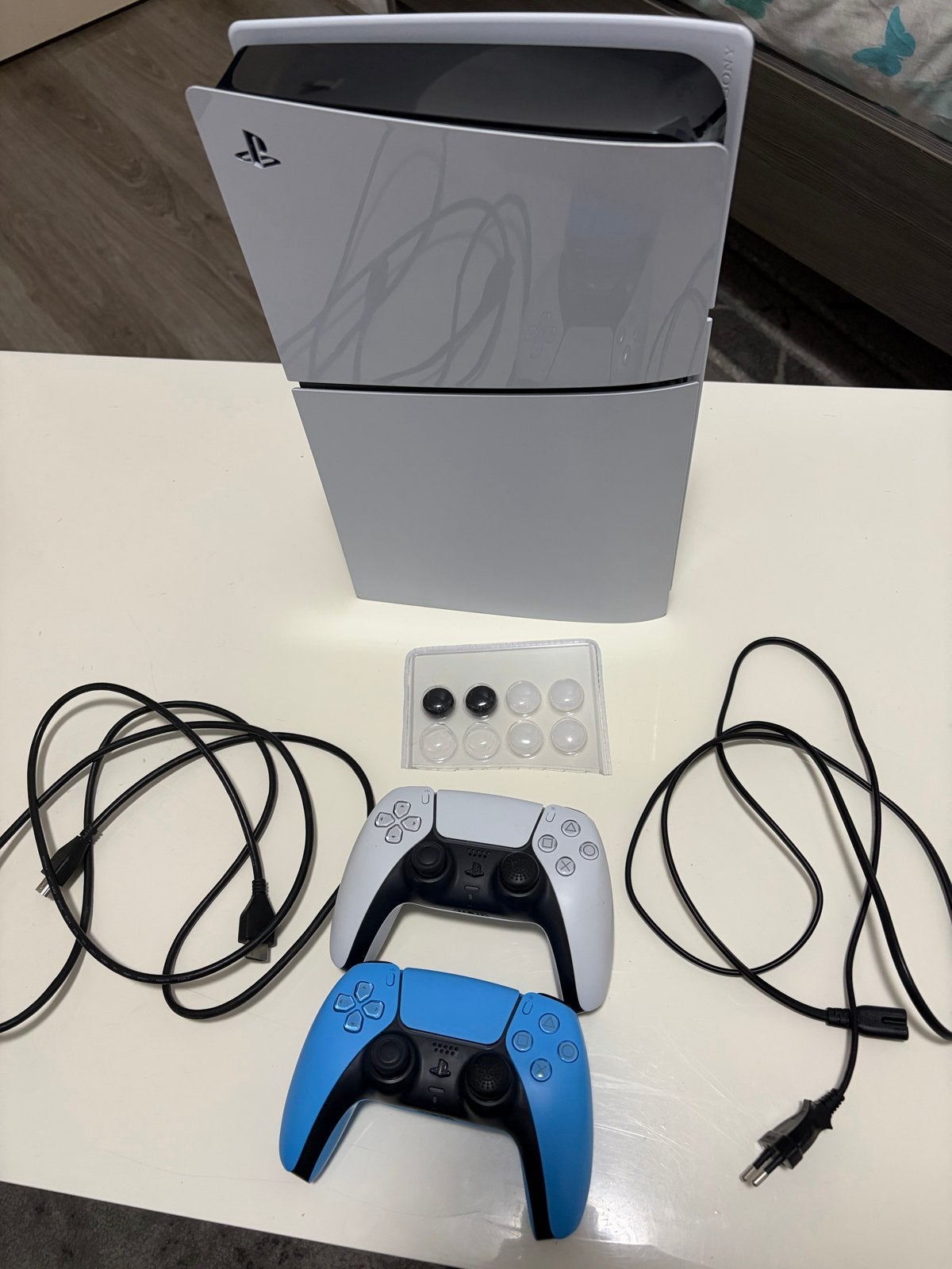 Playstation 5 digital Editie met 2 controllers en accessoire, Ophalen, Zo goed als nieuw, Playstation 5