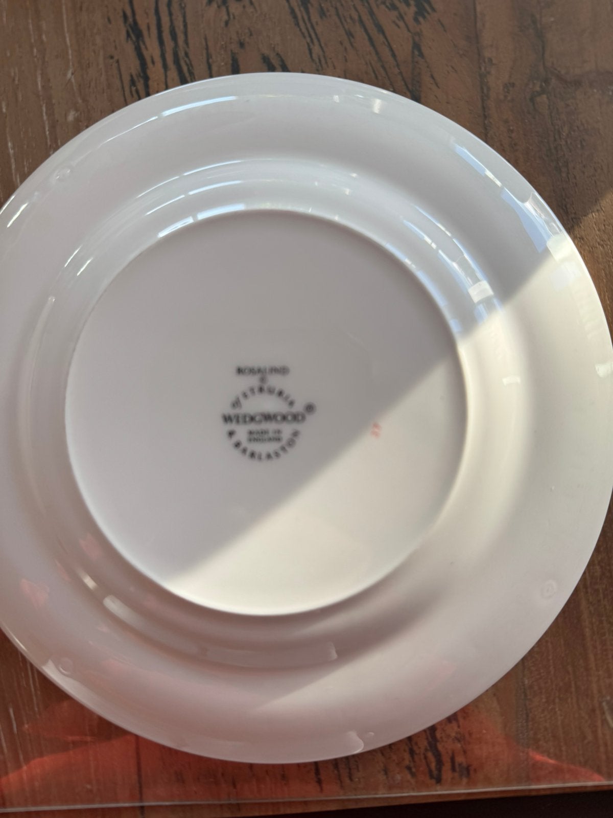 Wedgwood gebaksbordjes, Ophalen of Verzenden, Zo goed als nieuw, Porselein, Overige typen