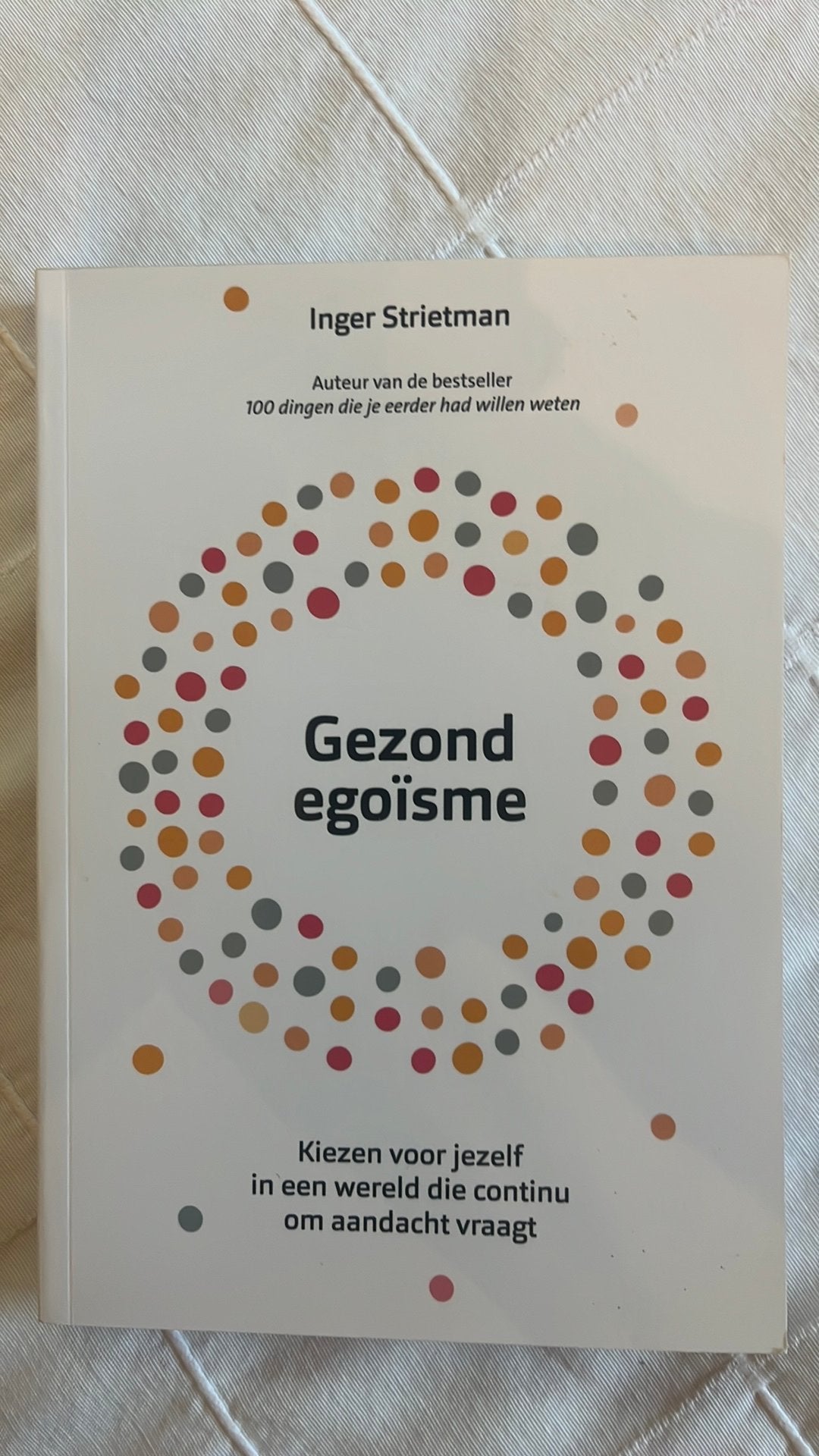 Inger Strietman - Gezond egoïsme, Ophalen of Verzenden, Zo goed als nieuw, Inger Strietman