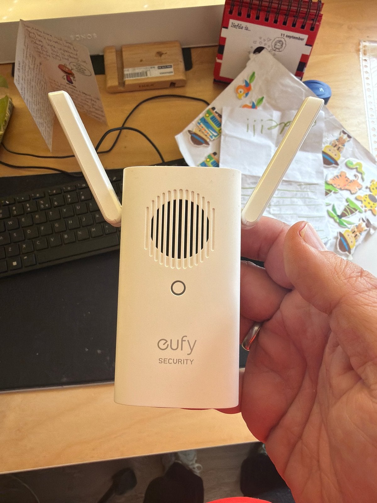 Eufy Wi-Fi Deurbel Chime (Model: T8020), Ophalen of Verzenden, Zo goed als nieuw