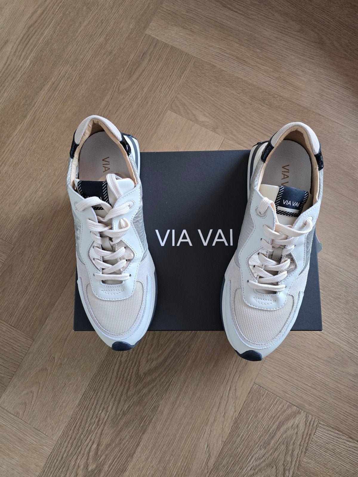sneaker dames via vai mt 41, Via Vai, Zwart, Ophalen of Verzenden, Sneakers of Gympen