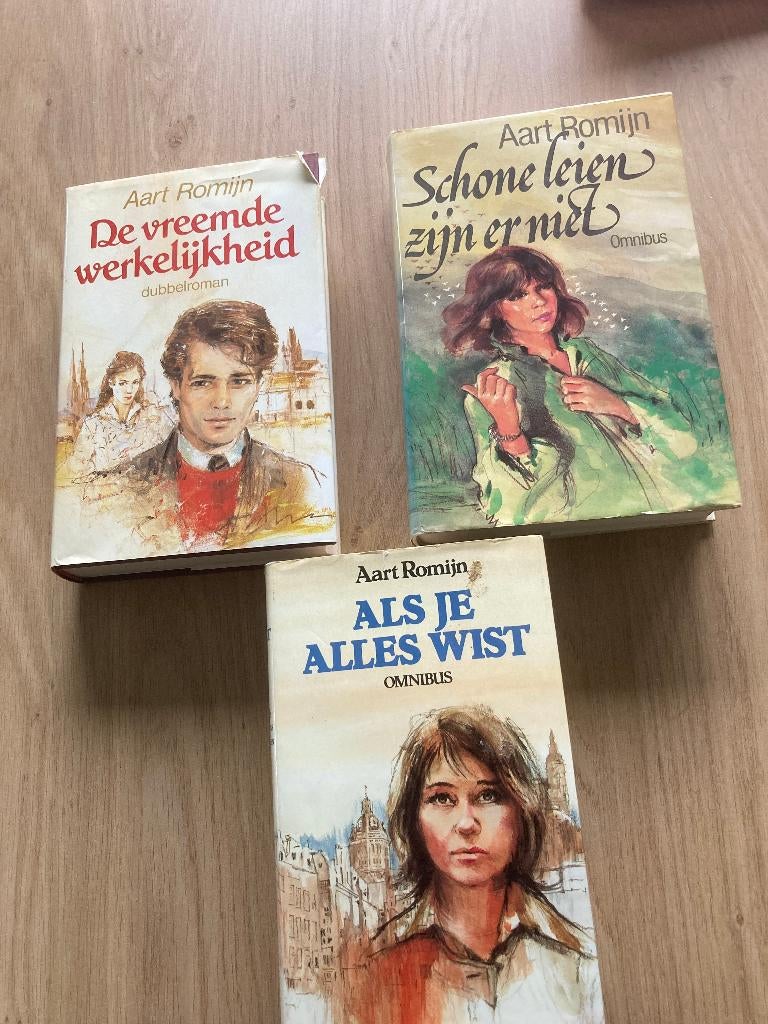 3 boeken Aart Romijn, Ophalen of Verzenden, Gelezen