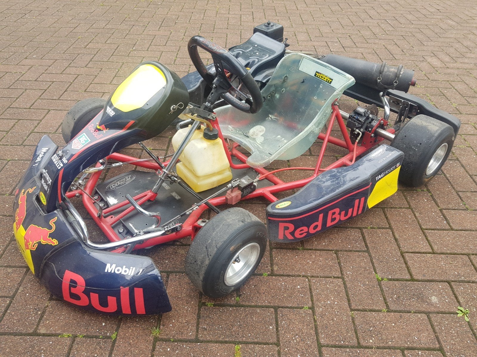 kinderkart red bull kart Honda GX 160 CC, Ophalen