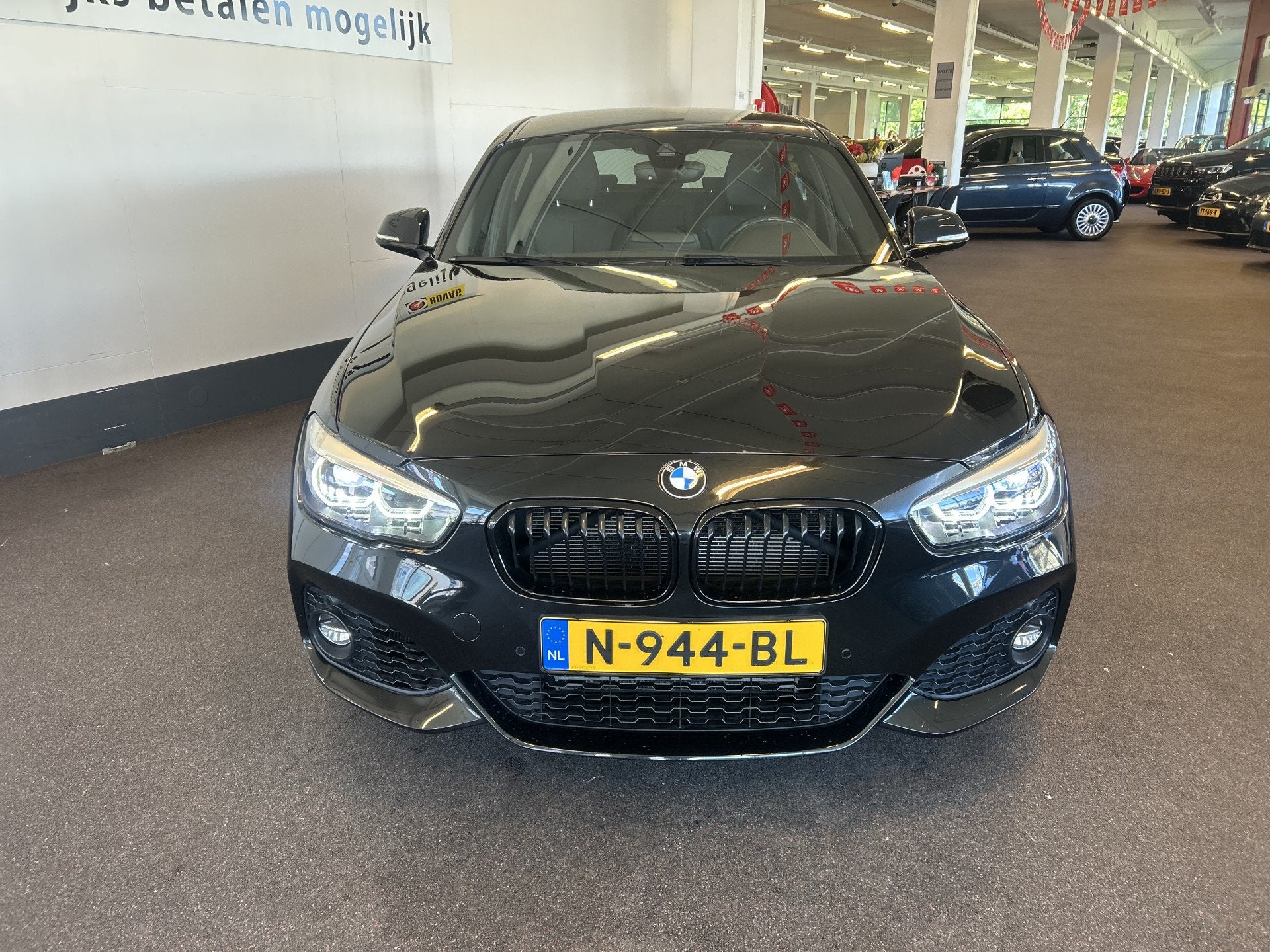 BMW 1-serie 118i Edition M Sport Shadow Executive Automaat |, Auto's, Gebruikt, Met garantie (alle), Leder, Bedrijf