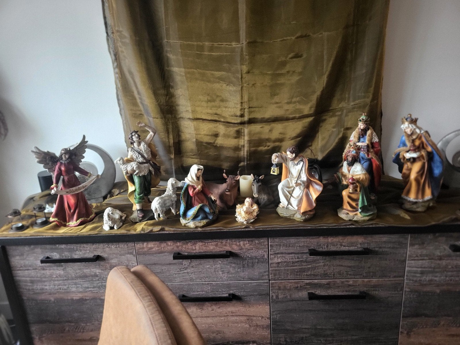 Prachtige Kerststal Beeldengroep - Nieuwstaat, Verzamelen, Ophalen, Nieuw, Religie