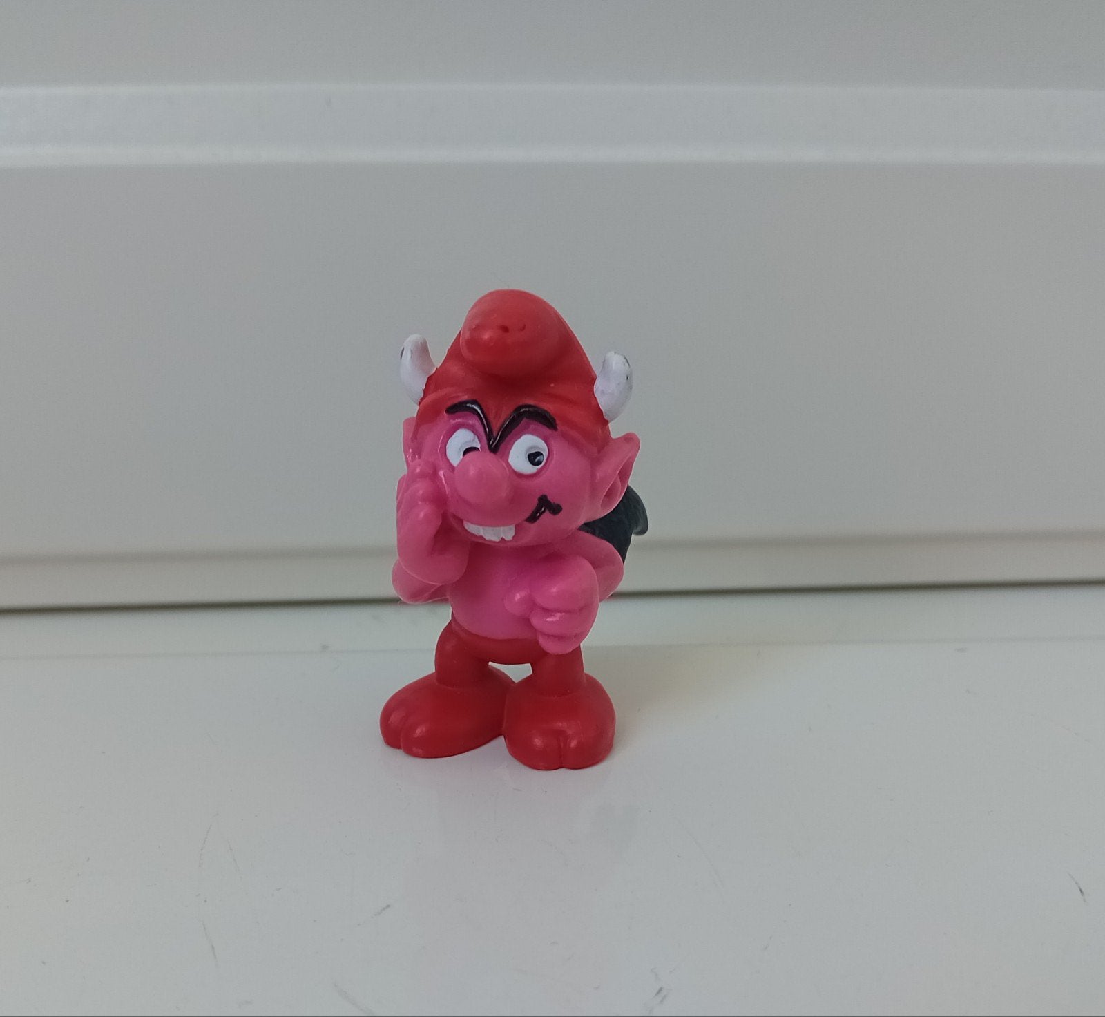 Duivelsmurf Halloween, Ophalen of Verzenden, Zo goed als nieuw