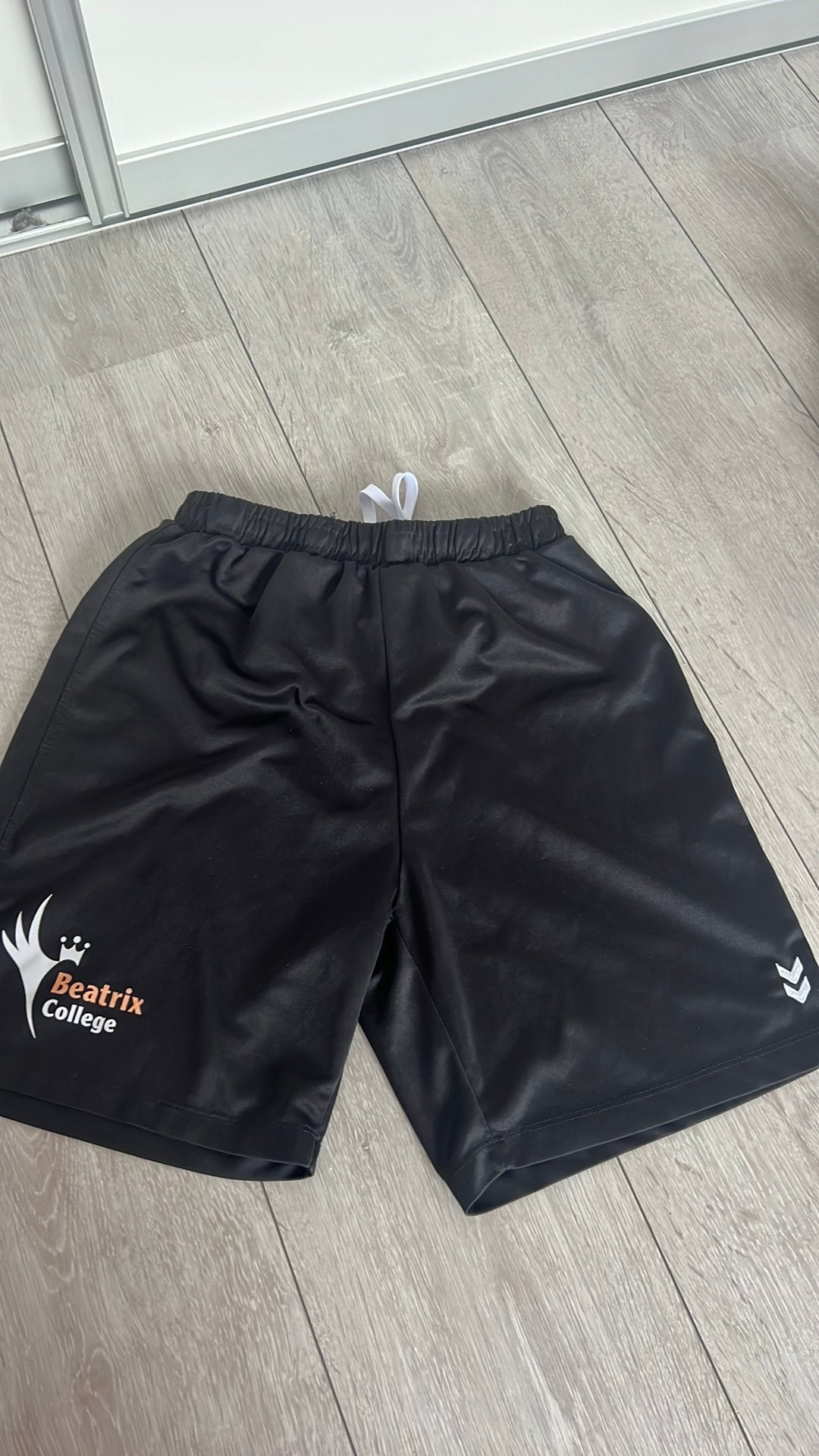 Beatrix College hummel sport broekje, Ophalen of Verzenden, Zo goed als nieuw, Zwart, Voetbal