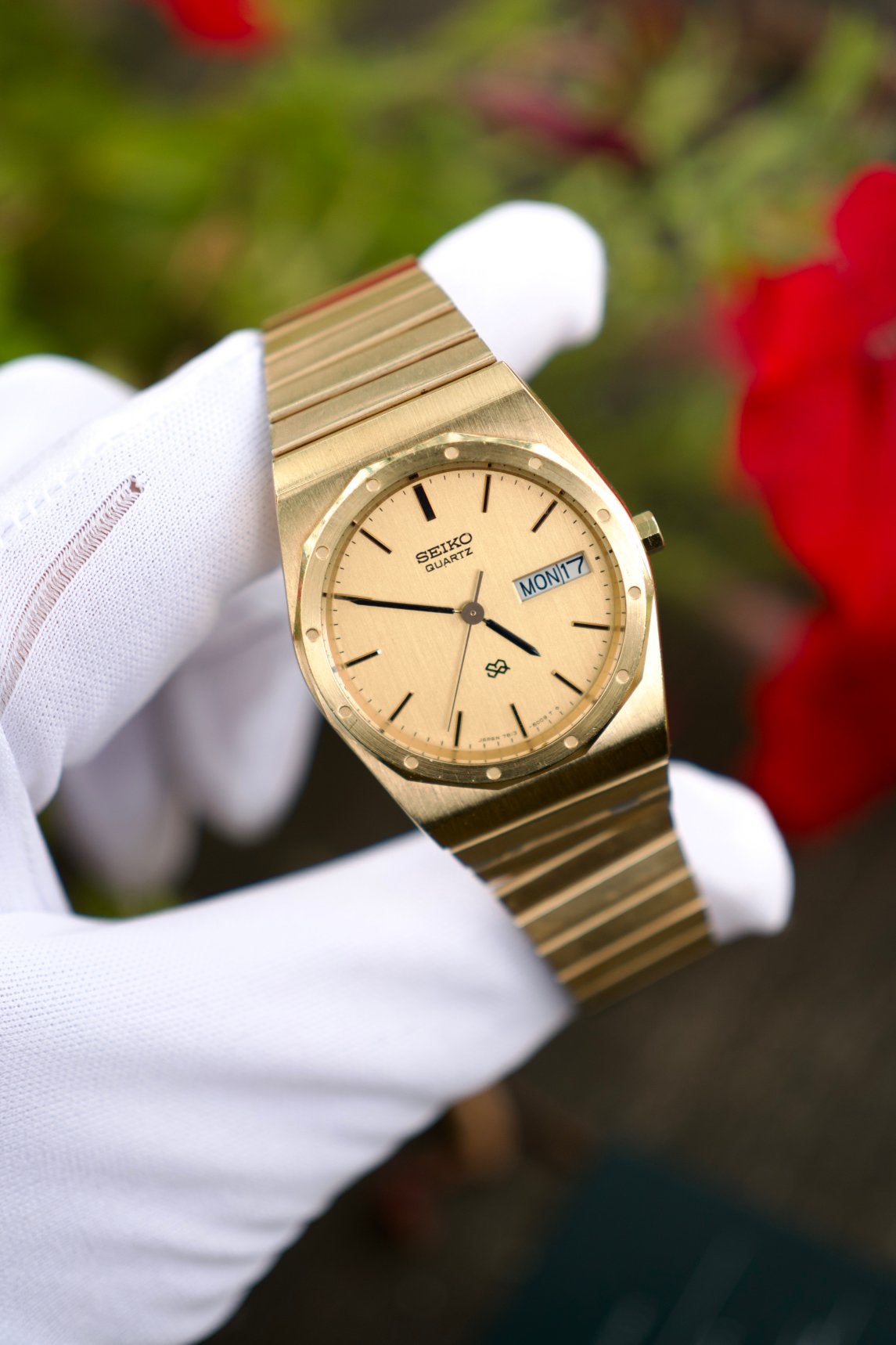 Seiko SQ 7813-6009 Quartz – Royal Oak | Vintage 1978, Ophalen of Verzenden, Staal, Overige merken, 1960 of later