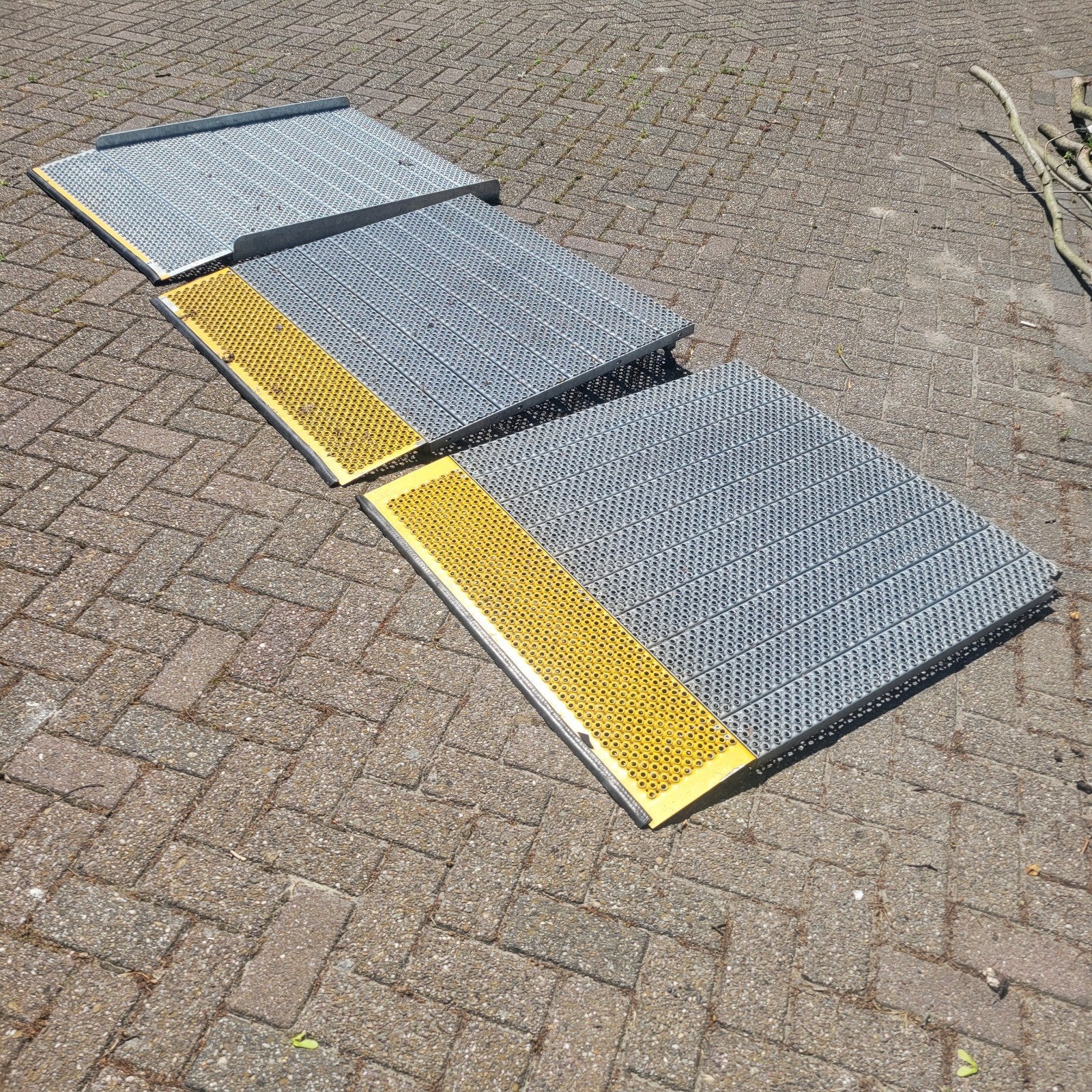 PcP stalen oprijplaten set 3 stuks, Diversen, Ophalen, Gebruikt