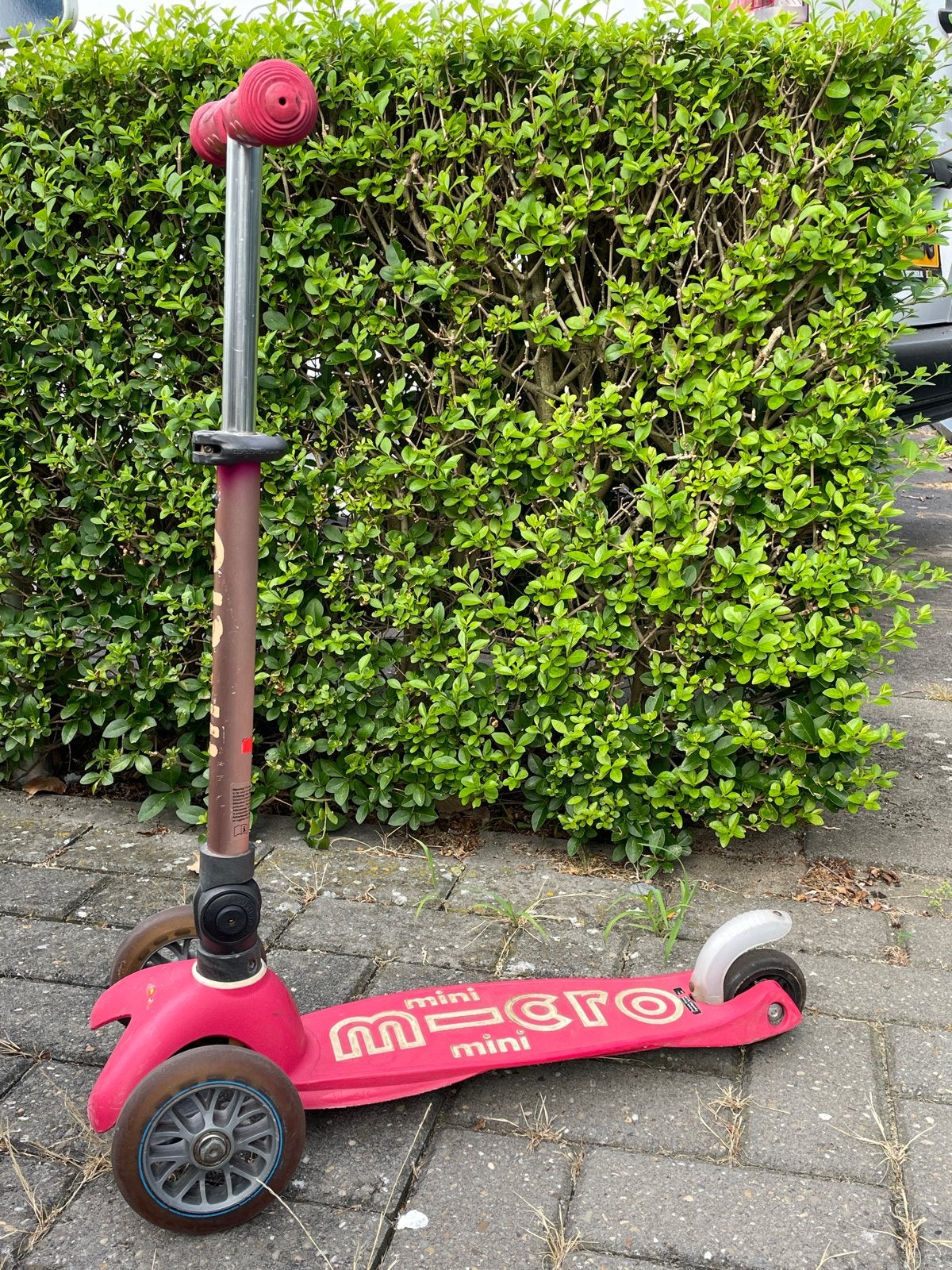 Mini Micro step roze - Gebruikt maar functioneel, Fietsen en Brommers, Steps, Ophalen, Gebruikt, Gewone step