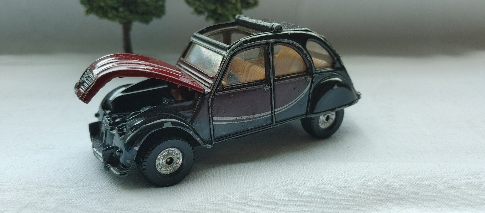 corgi Citroën 2cv charleston, Verzenden, Gebruikt, Auto, Corgi