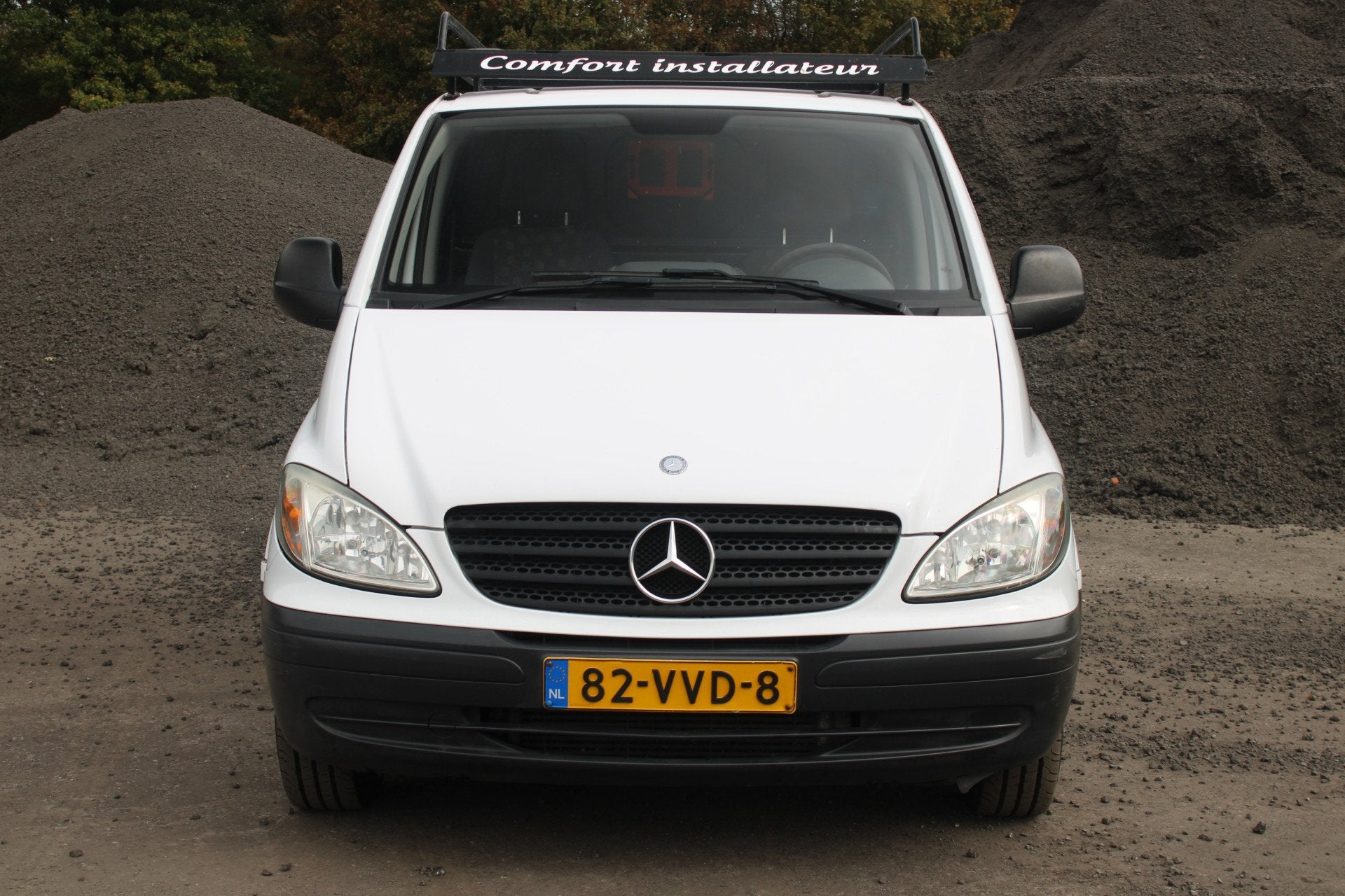 Mercedes-Benz Vito 109 CDI 320 Amigo (bj 2008), Gebruikt, Zwart, 4 cilinders, Wit