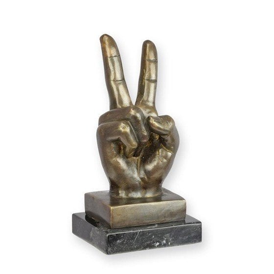 hand van brons , vrede [ piece ], Ophalen of Verzenden, Nieuw