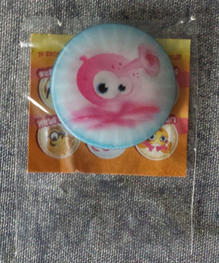 Bubbelbutton blije Slurpi [5608]  [VeOvMe], Ophalen of Verzenden, Nieuw, Gebruiksvoorwerp