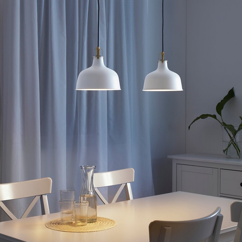 Ikea lampen Ranarp 2 stuks, Ophalen of Verzenden, Zo goed als nieuw, Kunststof