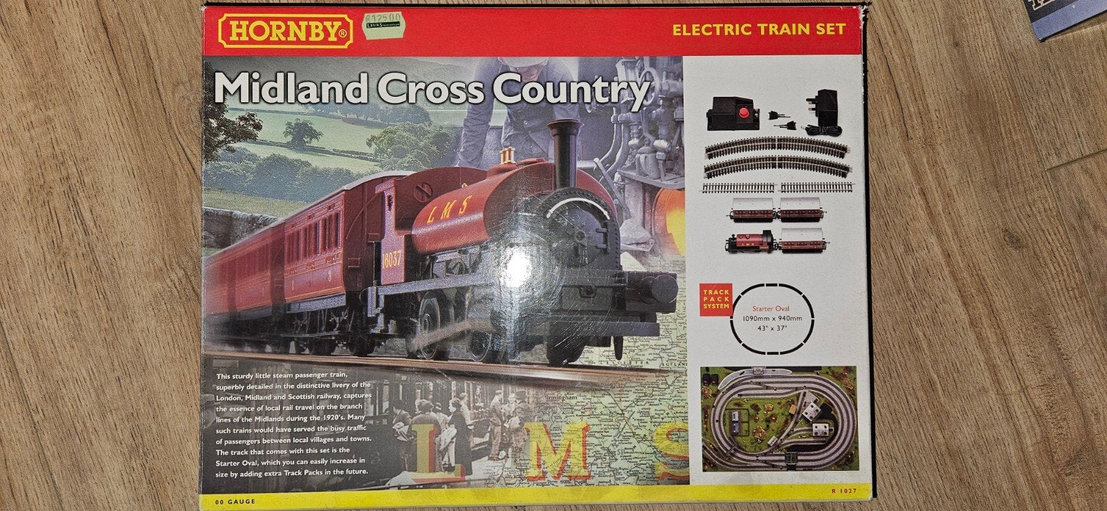 Hornby Midland Cross Country Elektrische Treinset R1027, Treinset, Gelijkstroom, Nieuw, Ophalen