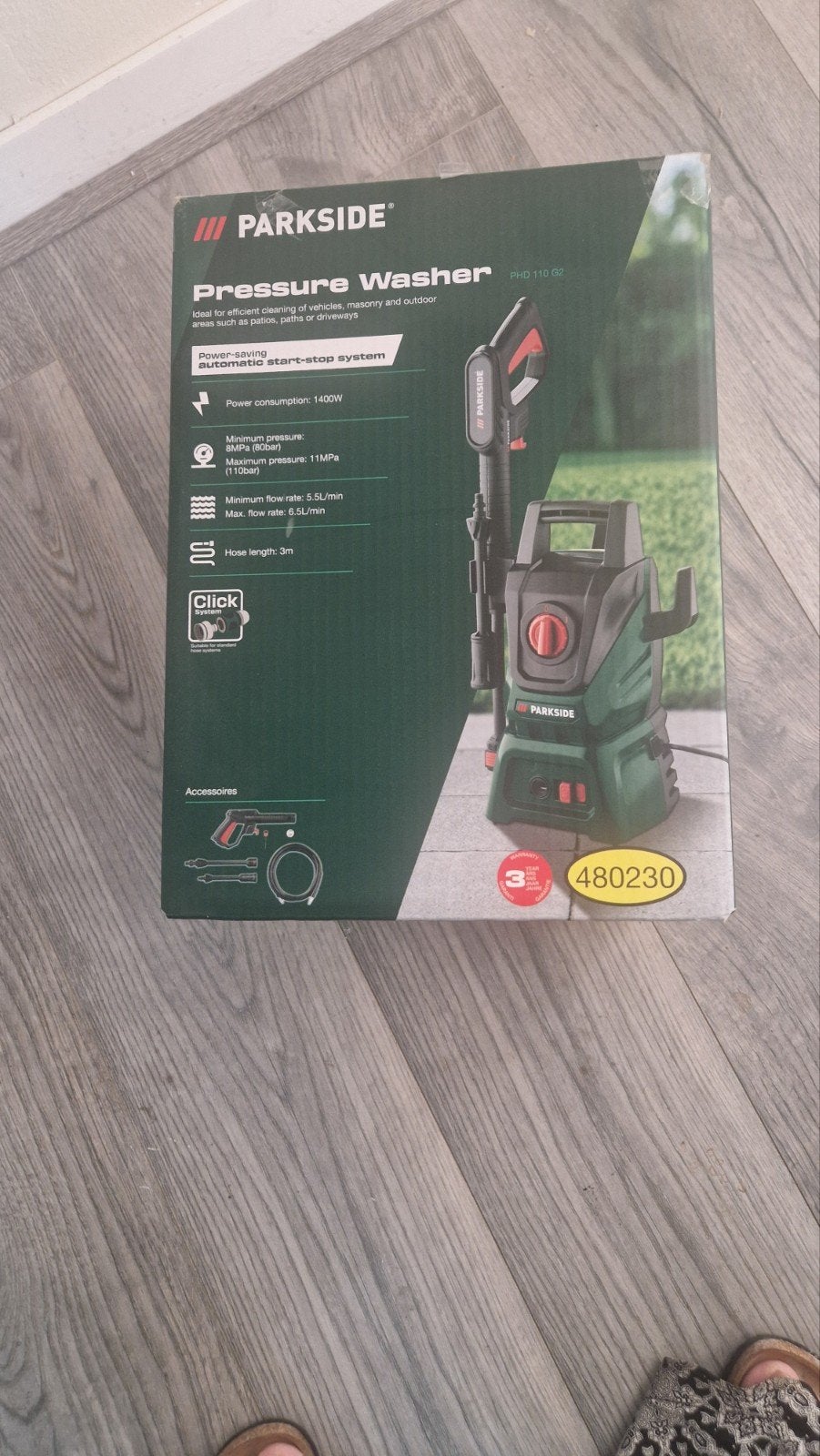 PARKSIDE Hogedrukreiniger - Nieuw in doos, Tuin en Terras, Hogedrukreinigers, Ophalen of Verzenden, Nieuw, Elektrisch, Parkside