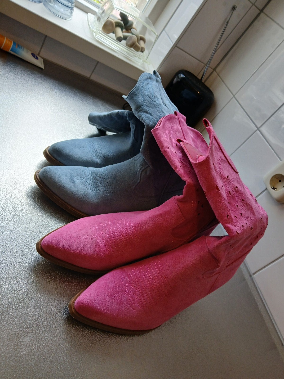 Prachtige  cowboy laarzen, Ophalen of Verzenden, Zo goed als nieuw, Zwart, Hoge laarzen