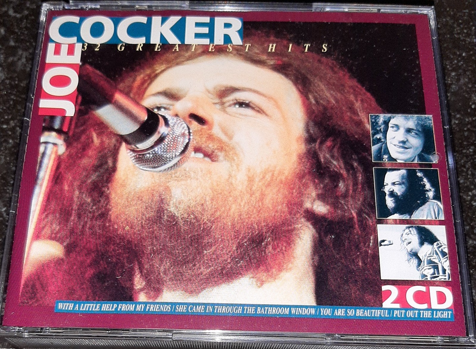 Joe Cocker 32 greatest hits 2cdbox, Cd's en Dvd's, Ophalen of Verzenden, Zo goed als nieuw, Blues Rock, Boxset