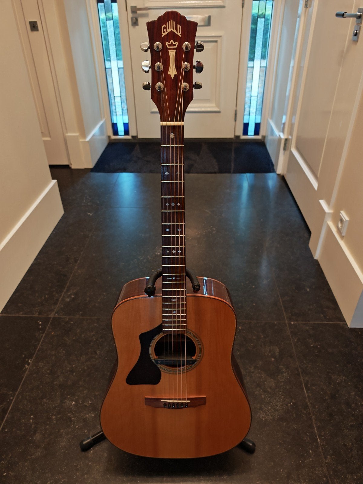 Guild GAD 50LNAT Linkshandige Akoestische Gitaar, Ophalen, Zo goed als nieuw, Western- of Steelstringgitaar, Met (piezo-)element