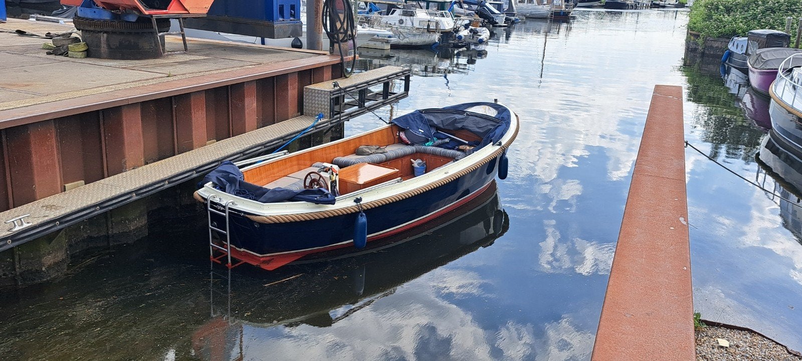 Prachtige sloep voor de liefhebber, Watersport en Boten, Staal, Binnenboordmotor, Diesel, Antifouling