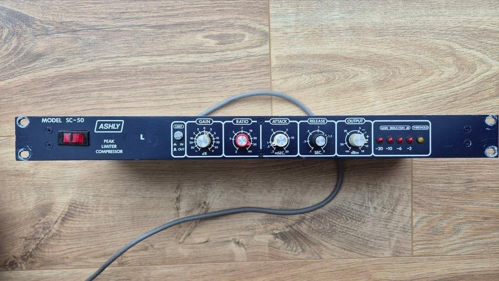 Ashly peak limiter compressor, Ophalen of Verzenden, Zo goed als nieuw, Compressor