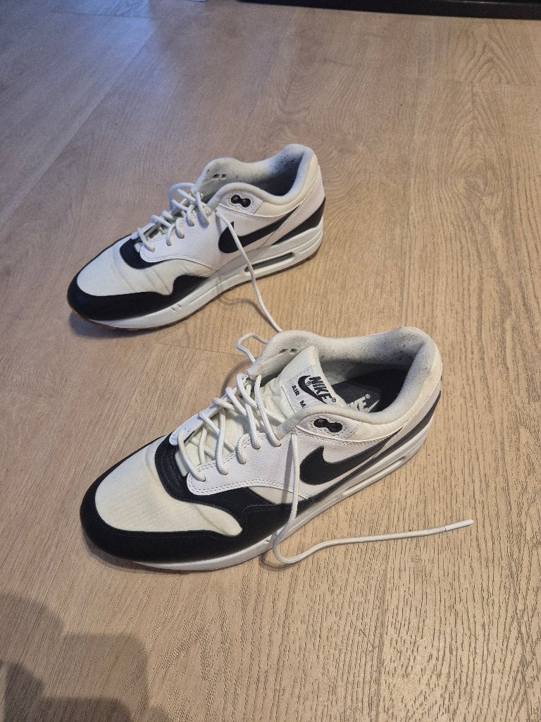 Nike Air Max 1 Black Gum White (maat 42,5), Overige kleuren, Nike, Ophalen of Verzenden, Sneakers of Gympen