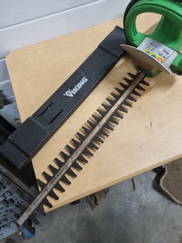 heggenschaar elektrisch vicking he 400, Ophalen of Verzenden, 'T Olde Gre-j, Info@toldegrej.nl, Endepoelstraat 20f Didam