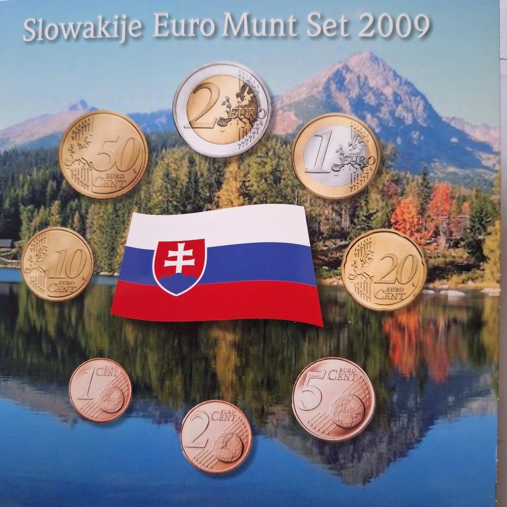Slowakije Euromuntset 2009, Ophalen of Verzenden, Slowakije, 2 euro