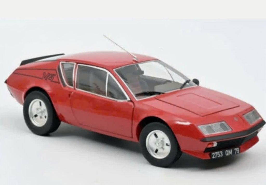 Alpine A310 V6 1979 Rood + deco V6 1/18 LIM. ED. ref. 185322