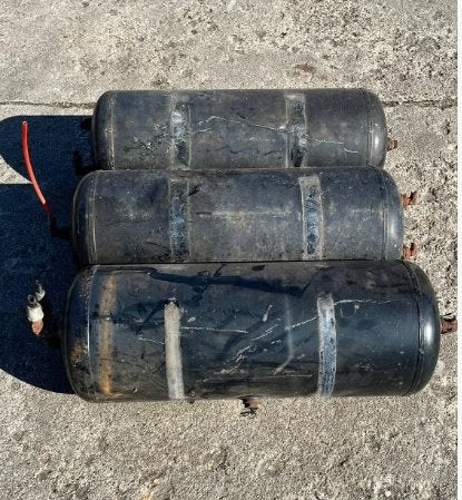 luchtvaten, 3 stuks, Doe-het-zelf en Verbouw, Ophalen, Gebruikt