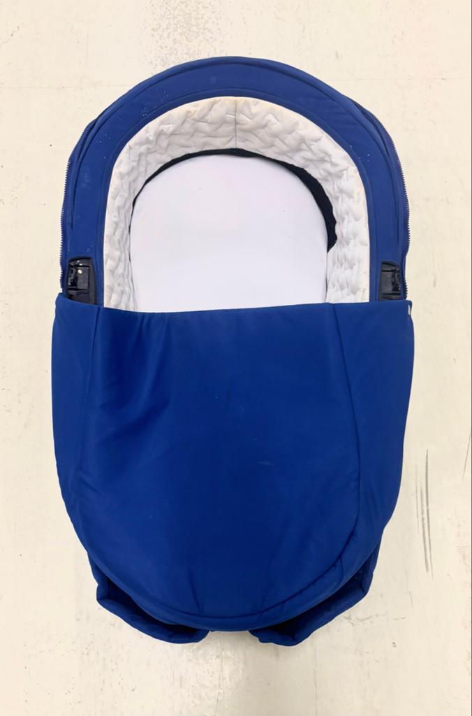 Stokke Reiswieg Royal Blue - Zo goed als nieuw, Zo goed als nieuw, Met reiswieg, Ophalen, Kinderwagen