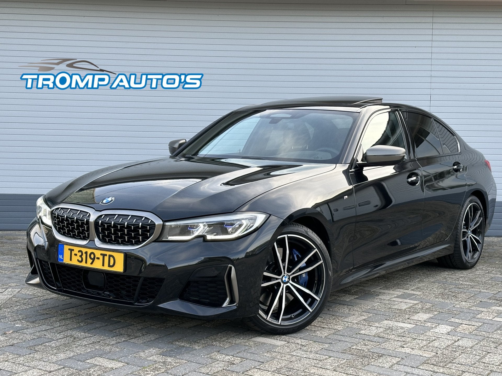 BMW 3-serie M340i xDrive High Executive|374PK|LASER|ACC|DAK|, Auto's, BMW, Automaat, 1645 kg, Zwart, Bedrijf