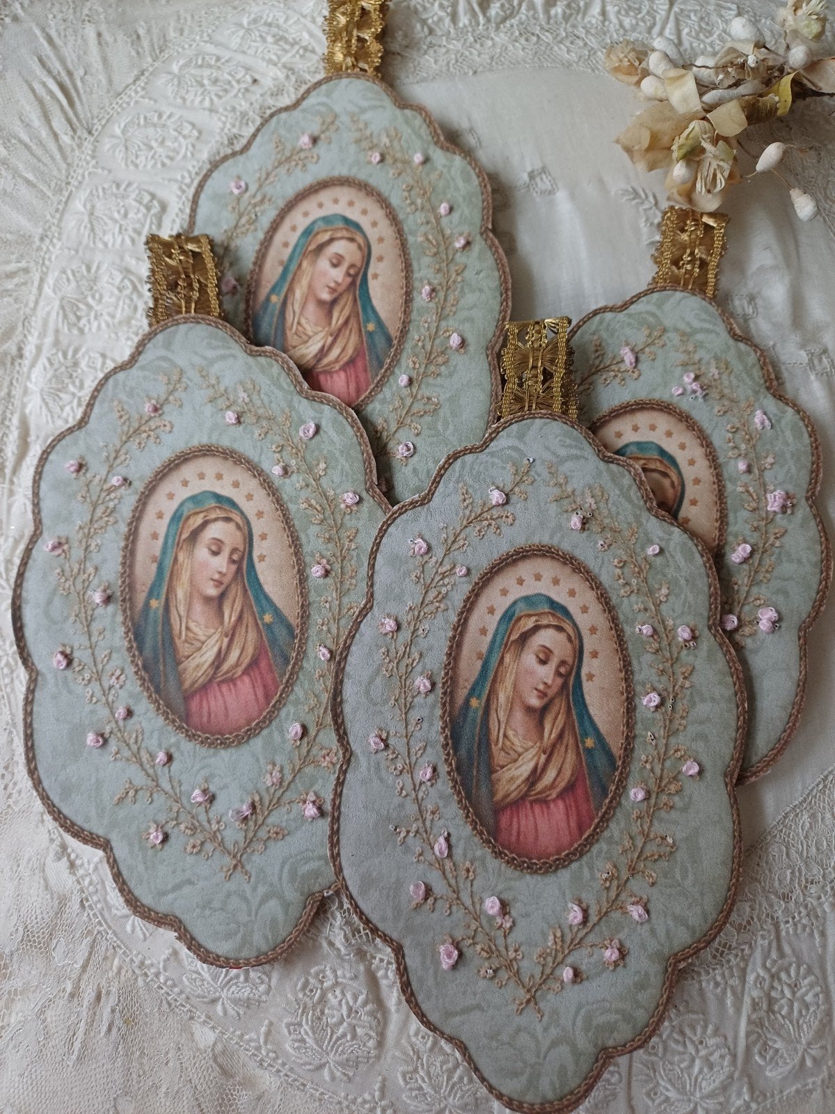 Mooie handgemaakte kerst decoratie, Antiek en Kunst, Verzenden