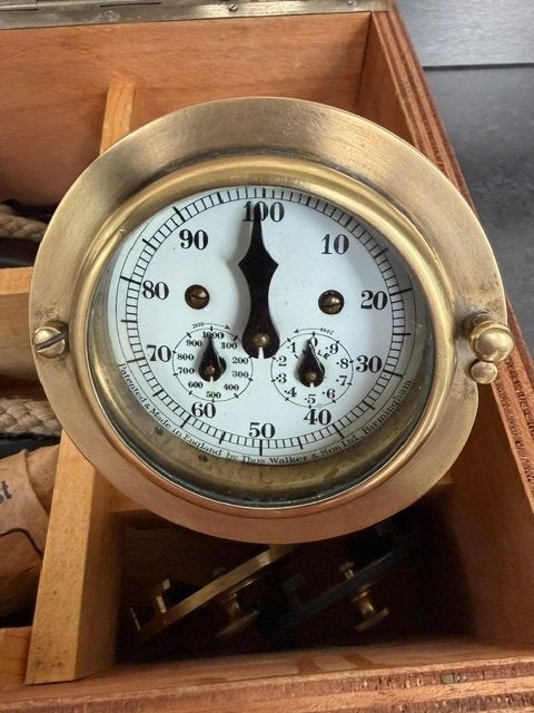 Thomas Walker & Son Cherub III Ship log Marine