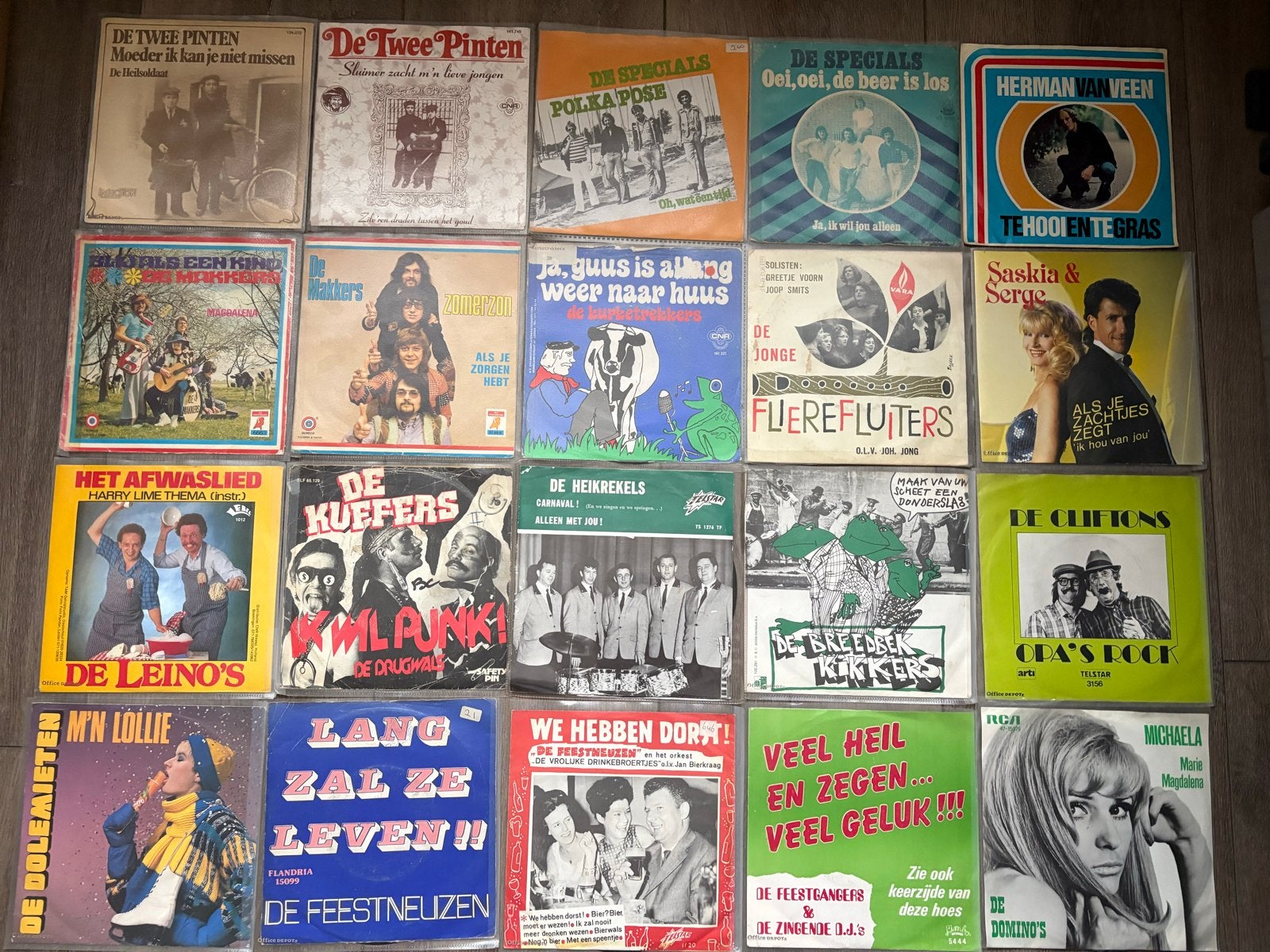 Grote collectie Nederlandse singles (jaren '60-'80)(20st), Cd's en Dvd's, Vinyl Singles, Gebruikt, 7 inch, Ophalen of Verzenden