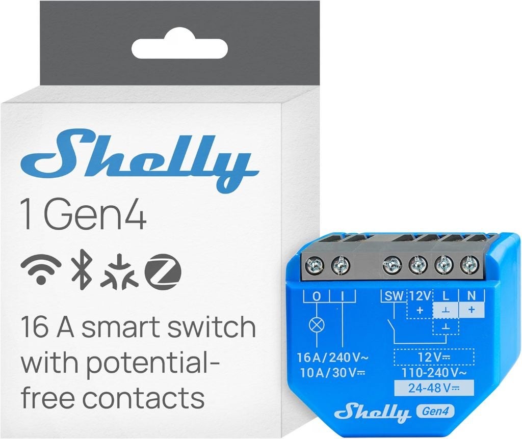 Shelly 1 Gen 4 ONGEBRUIKT, Ophalen of Verzenden, Nieuw, Overige merken, Schakelaar