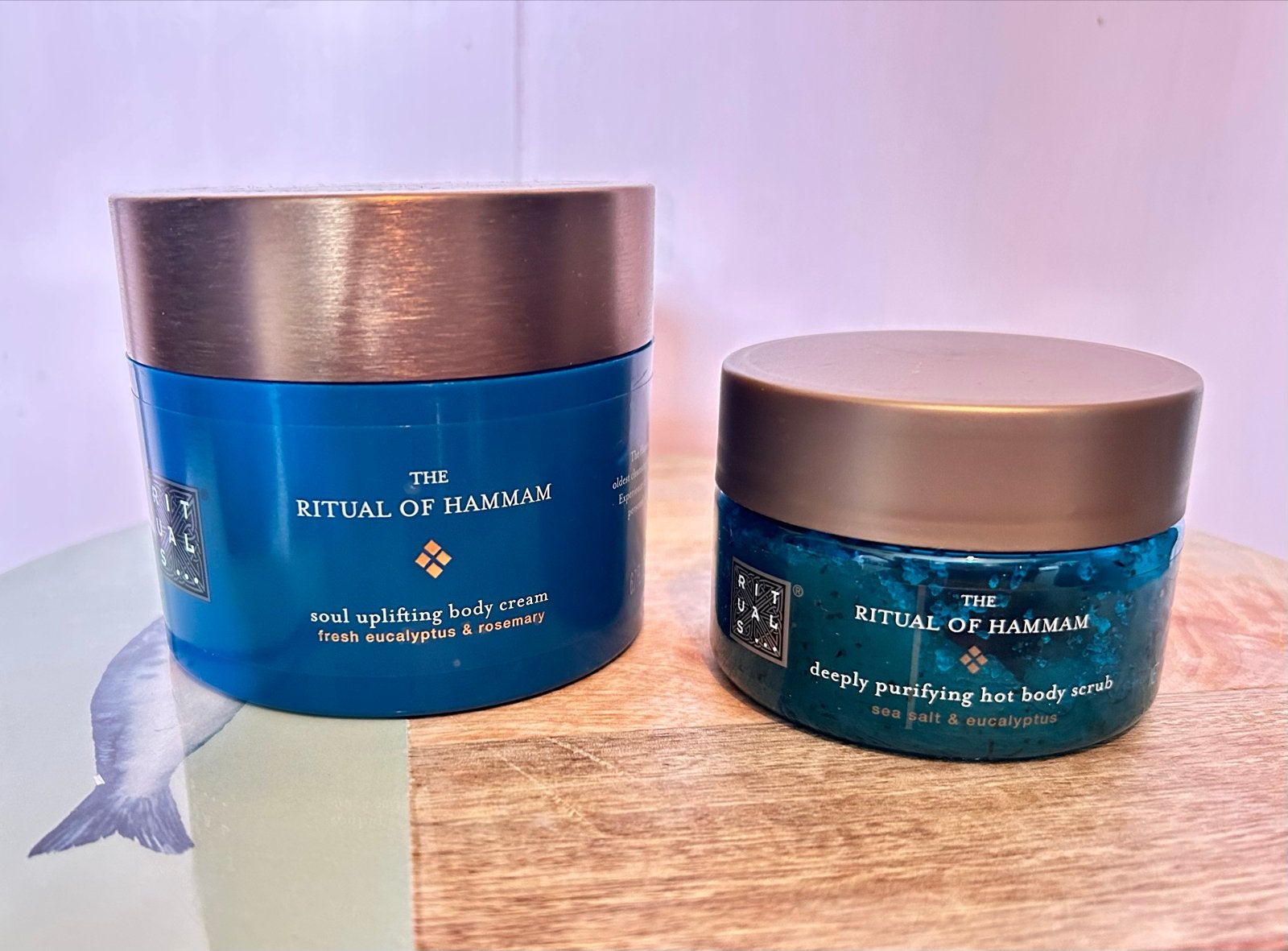 Nieuw Rituals The Ritual of Hammam Bodycrème & Bodyscrub, Ophalen of Verzenden, Nieuw, Bodylotion, Crème of Olie