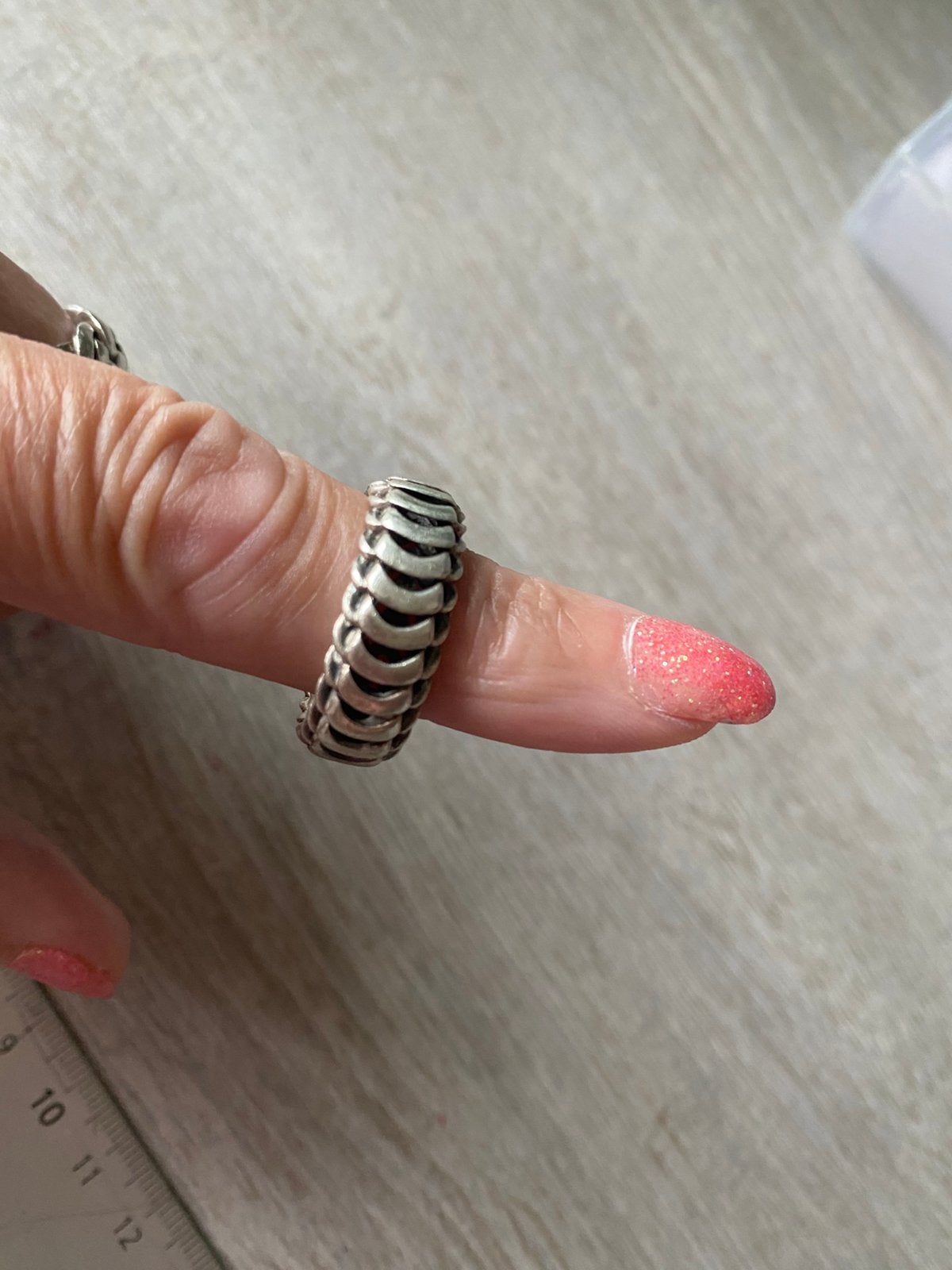 Buddha to Buddha ring lars maat 20, 20 of groter, Ophalen of Verzenden, Zo goed als nieuw, Dame of Heer