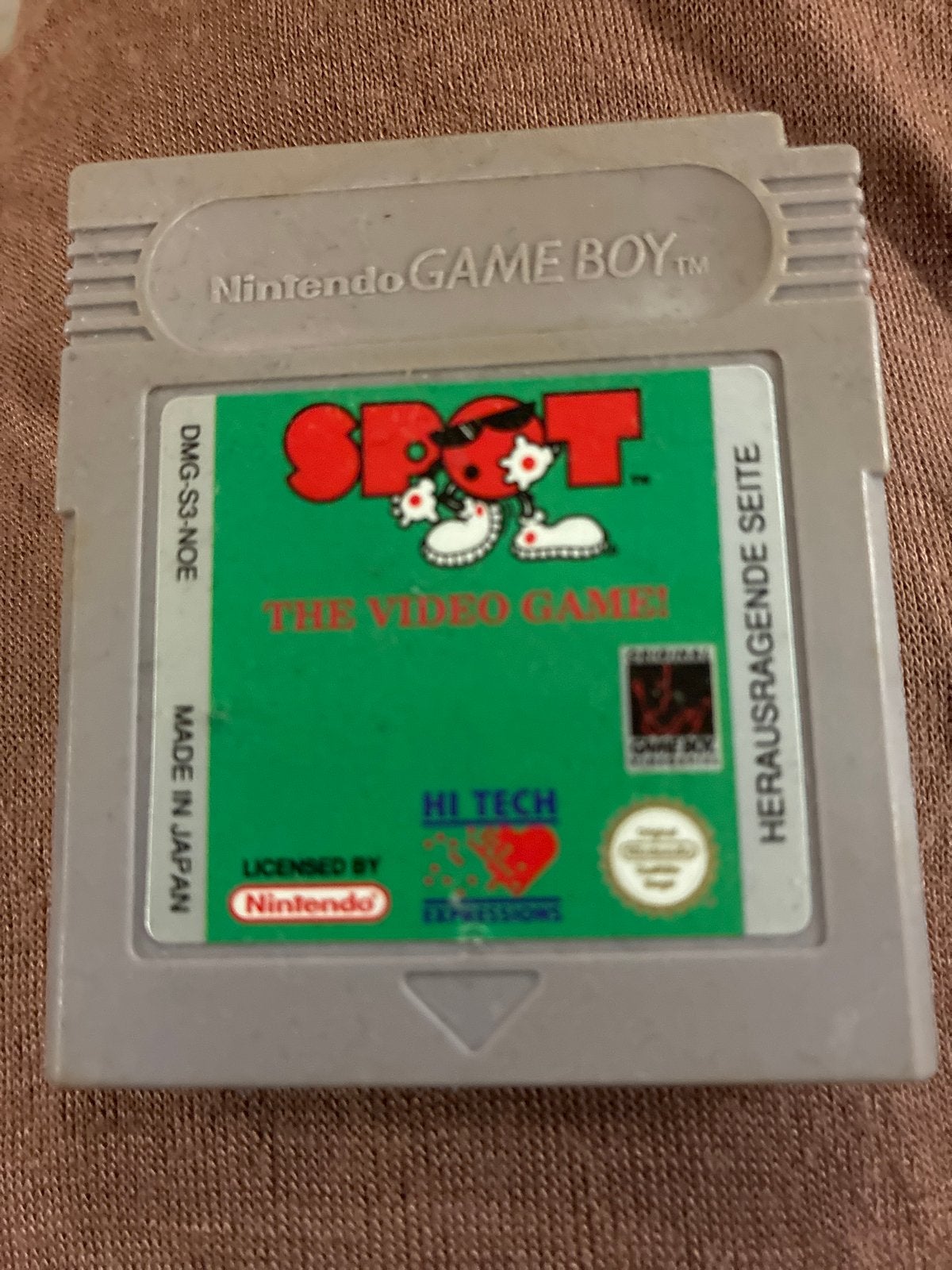 Spot: The Video Game! - Nintendo Game Boy, Gebruikt, 1 speler, Ophalen of Verzenden, Vanaf 3 jaar