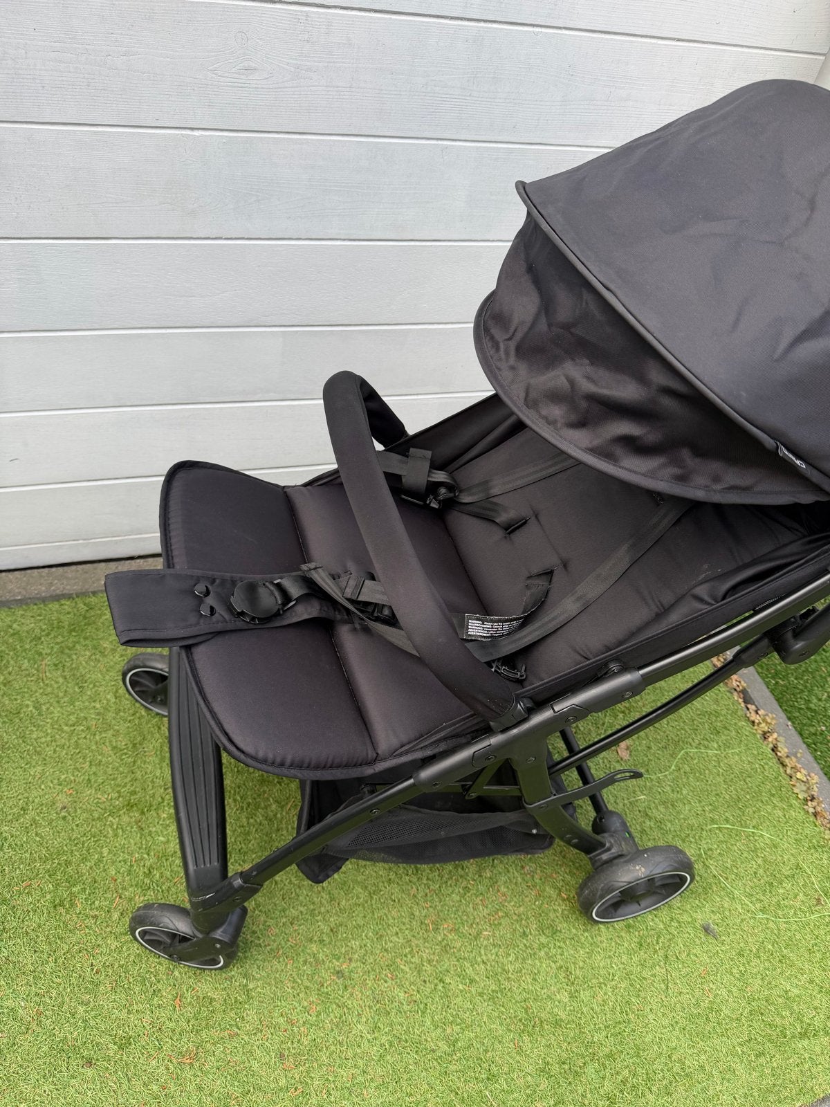 Cabino Buggy - Zwart, Zo goed als nieuw, Ophalen of Verzenden, Gebruikt, Overige merken, Verstelbare rugleuning