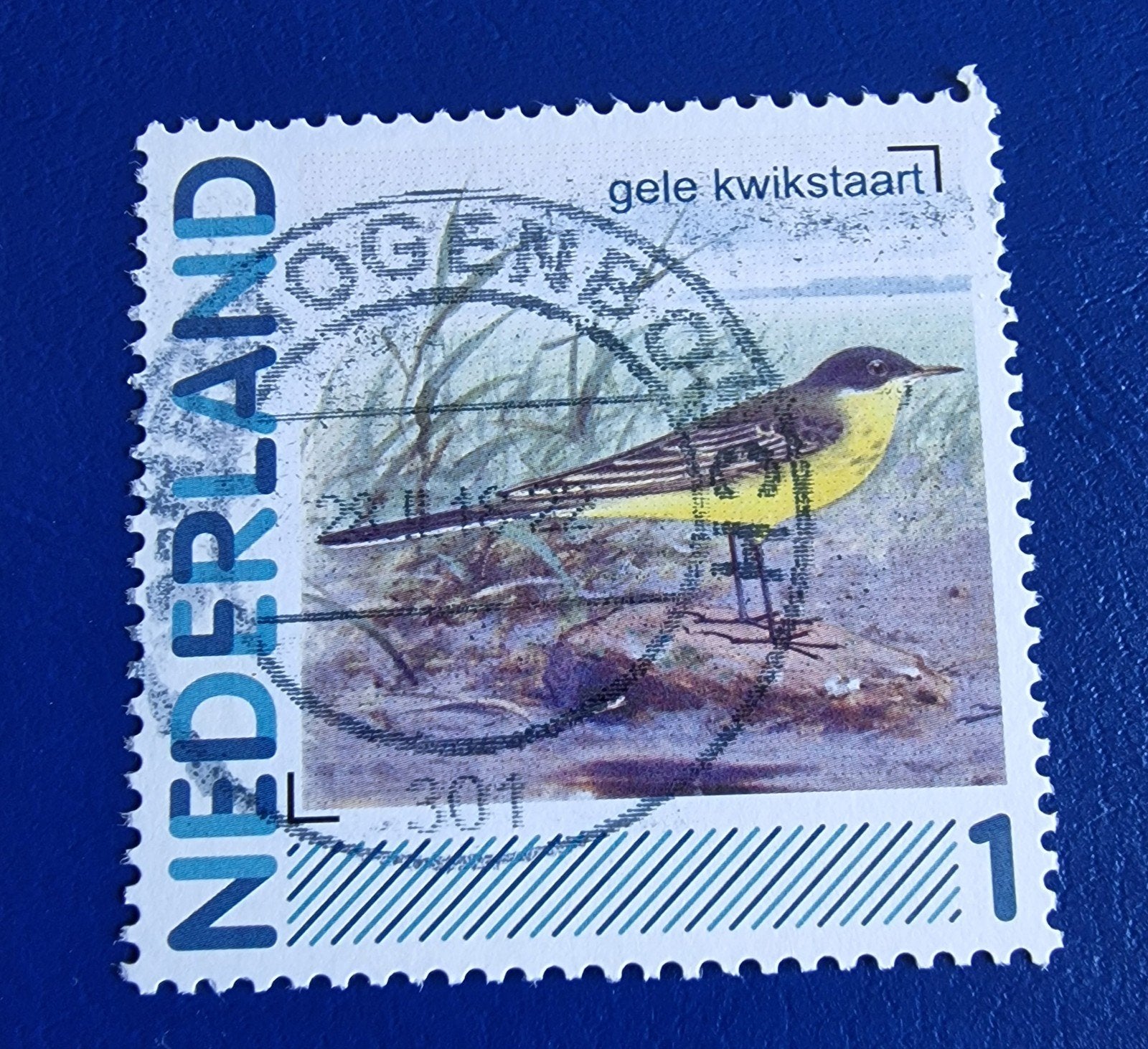 kv1277 persoonlijke  postzegel - Gele Kwikstaart, Ophalen of Verzenden, Na 1940, Gestempeld