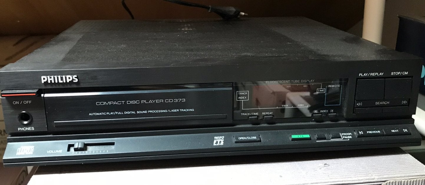 Philips CD373 CD speler, izgst, Ophalen of Verzenden, Zo goed als nieuw, Philips