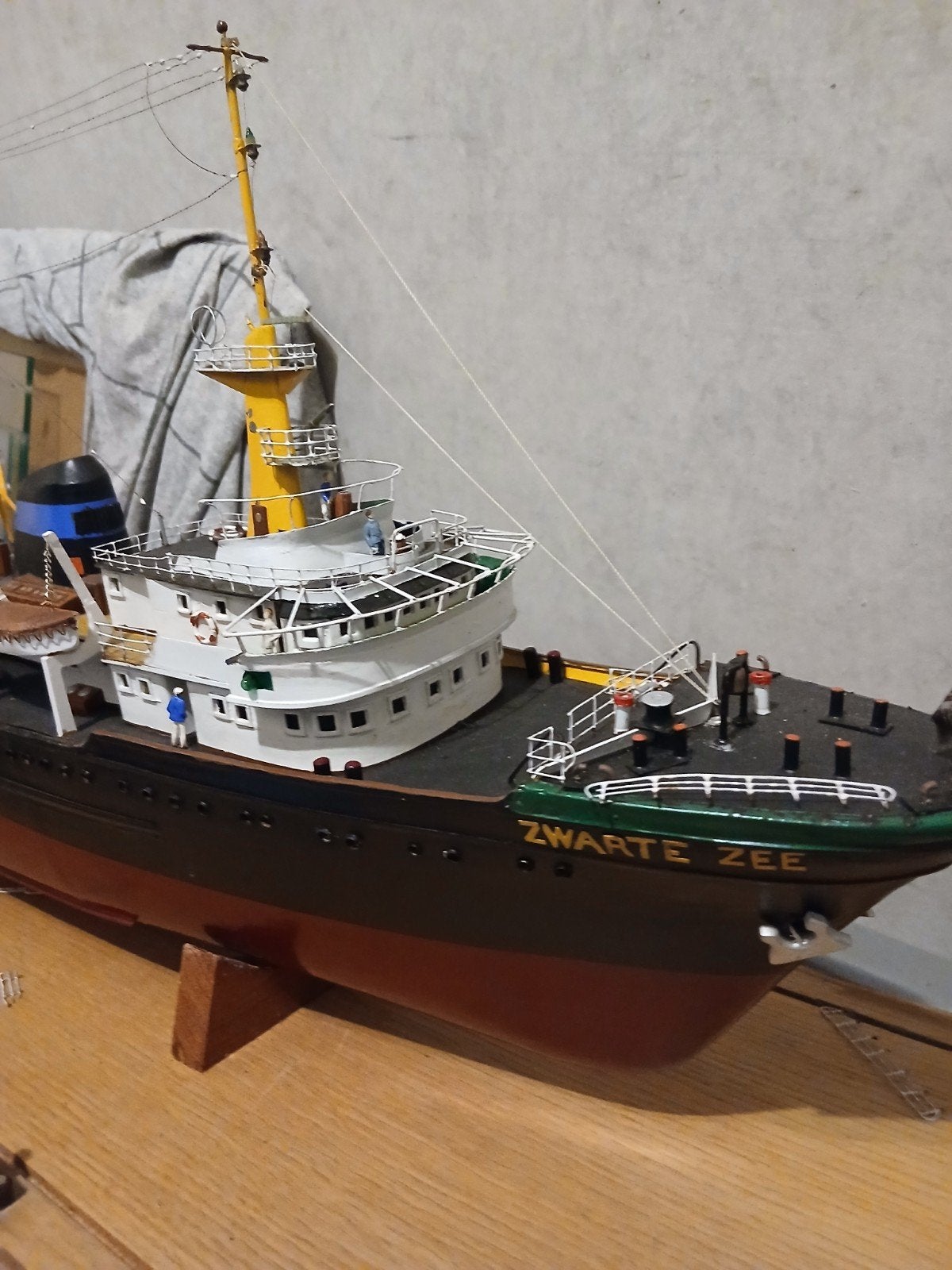 zwarte zee. model, Ophalen