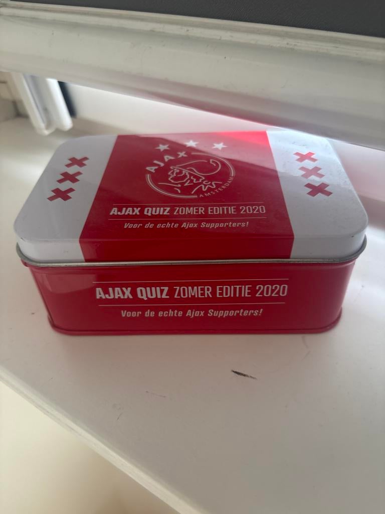 Ajax Quiz Zomer Editie 2020 - Voor de echte Ajax Supporters!, Verzamelen, Ophalen of Verzenden, Zo goed als nieuw, Ajax, Spel