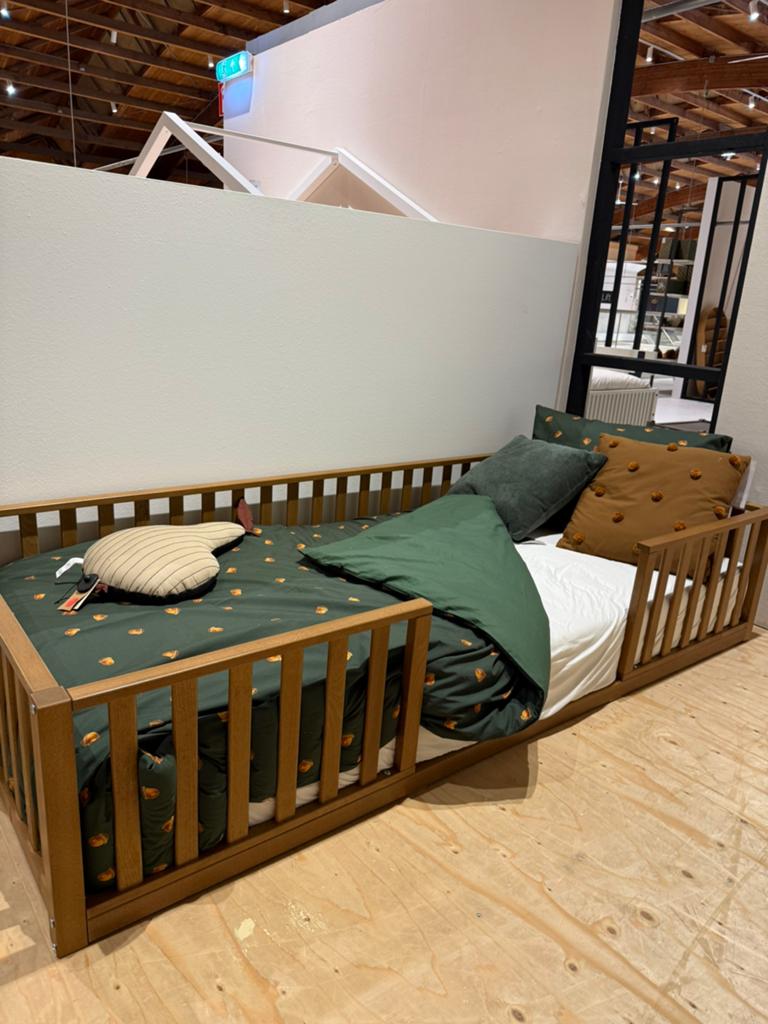 Bopita Jamie bed 90 x 200 Rose Wood, Ophalen, Zo goed als nieuw, 180 cm of meer, 85 tot 100 cm