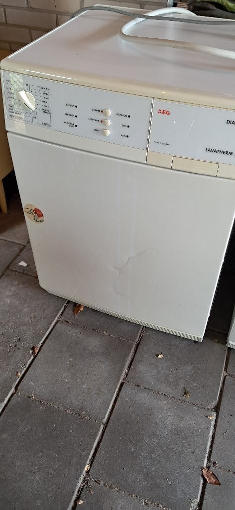 wasdroger AEG, Ophalen, Gebruikt, 4 tot 6 kg, Voorlader
