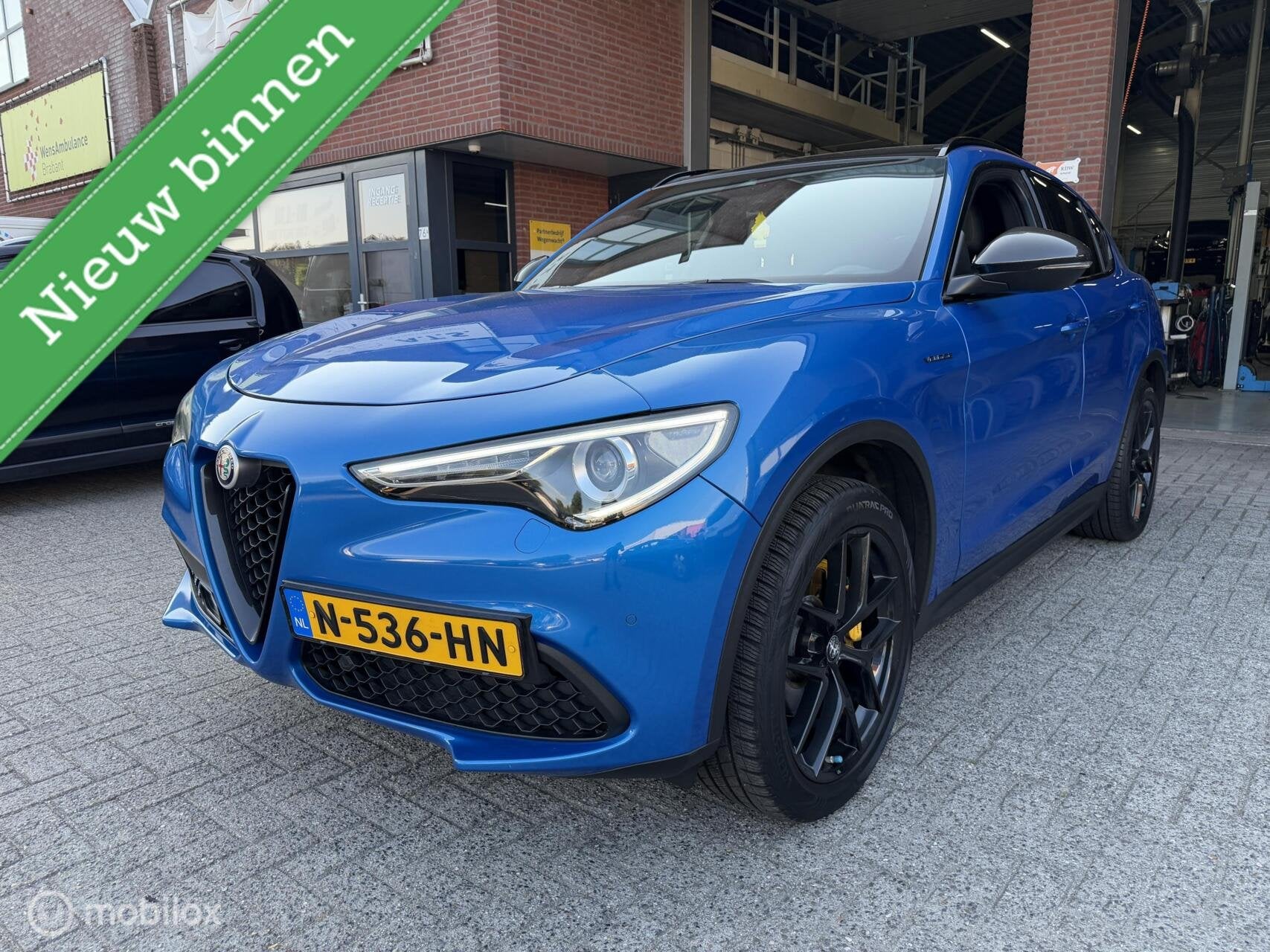 Alfa Romeo Stelvio 2.0 T AWD Super LEDER*PANO-DAK*ACC*CAMERA, Auto's, Automaat, Euro 6, Leder, Bedrijf