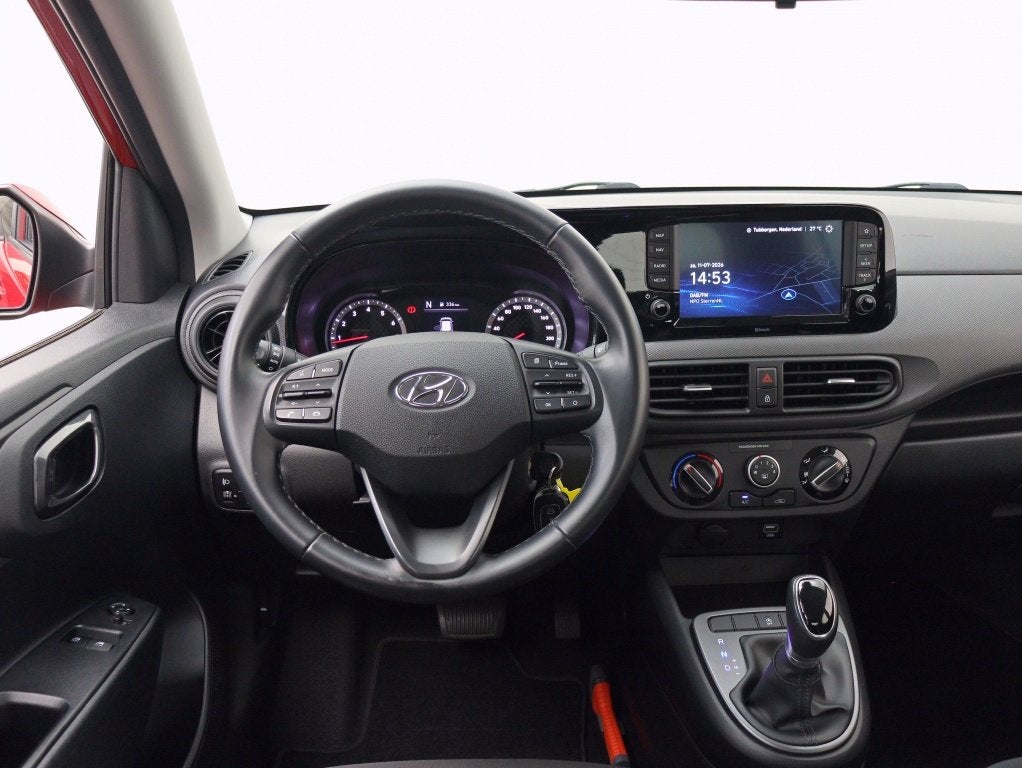 Hyundai i10 1.0 Comfort Smart 5p Automaat | Navi | Camera, Auto's, Hyundai, Stof, Gebruikt, 899 kg, Origineel Nederlands