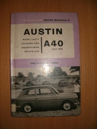 Handboek voor de  Austin A40 MKI en MKII, Ophalen of Verzenden